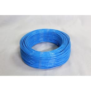 Fio Cabo Flexível 10 Mm 50 Metros Azul