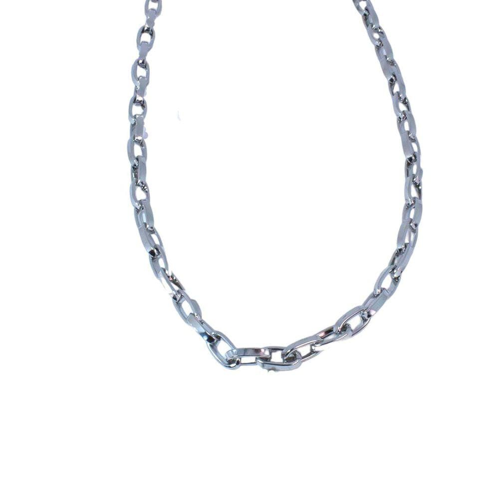 Choker Elo Cartier Aço Inoxidável