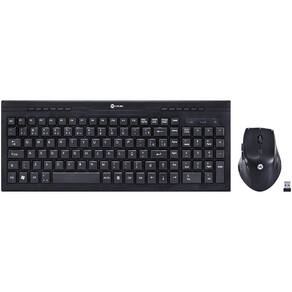 Teclado &amp; Mouse Sem Fio Dynamic Abnt2/1200dpi Preto Usb - Dc100