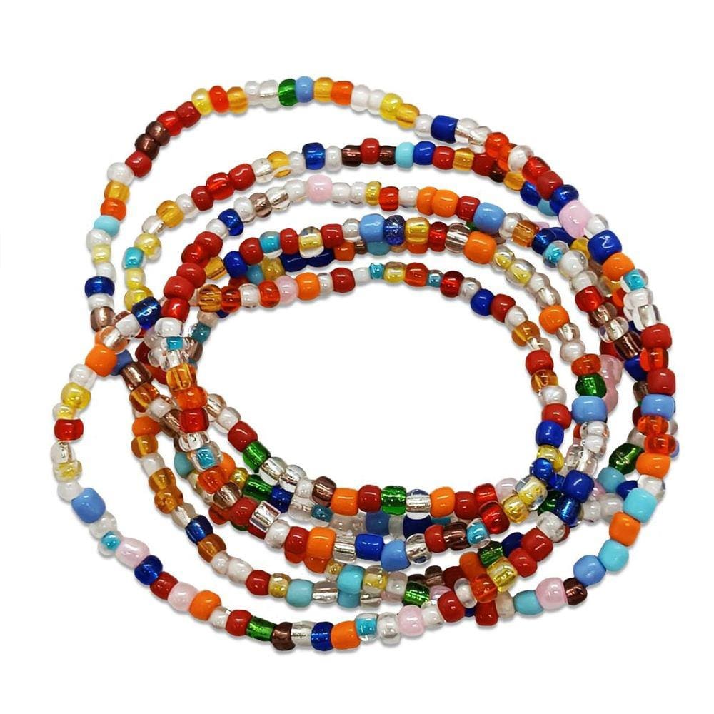Guia Proteção Cigano Cristal Colorido Longe de Todo Mal 60cm