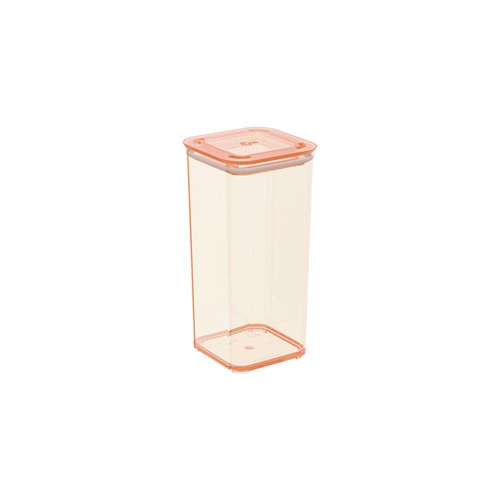 Pote Hermético Coza Modo Capacidade 1,2L Cor Laranja Crush