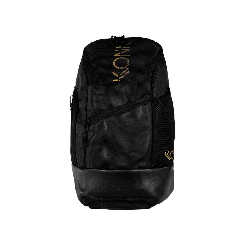 Mochila Raqueteira Beach Tennis Kona Plus Preto/Dourado