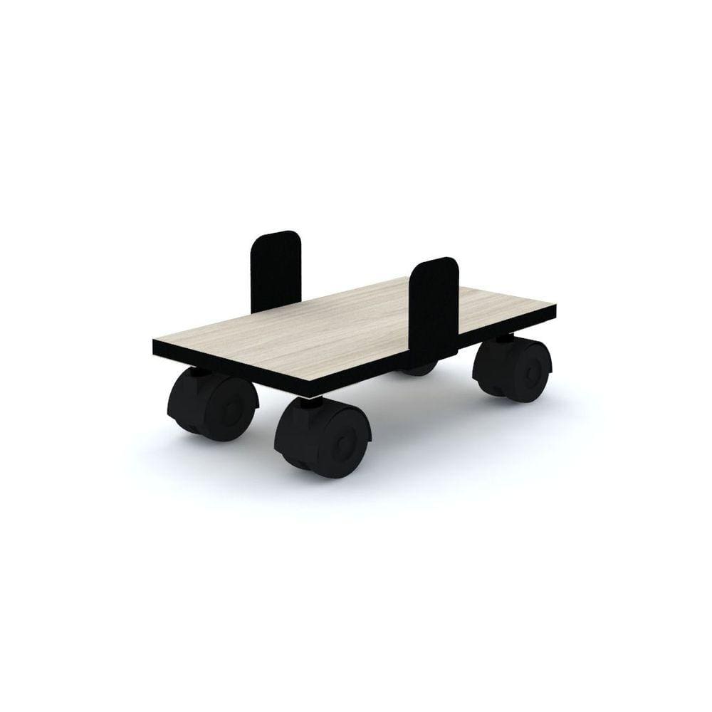 Suporte Para Cpu Pandin Maxxi - Nogueira/Preto