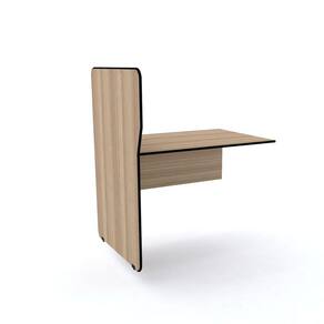 Baia P/ Atendimento Simples Contínua Pandin Maxxi - Naturalle/Preto
