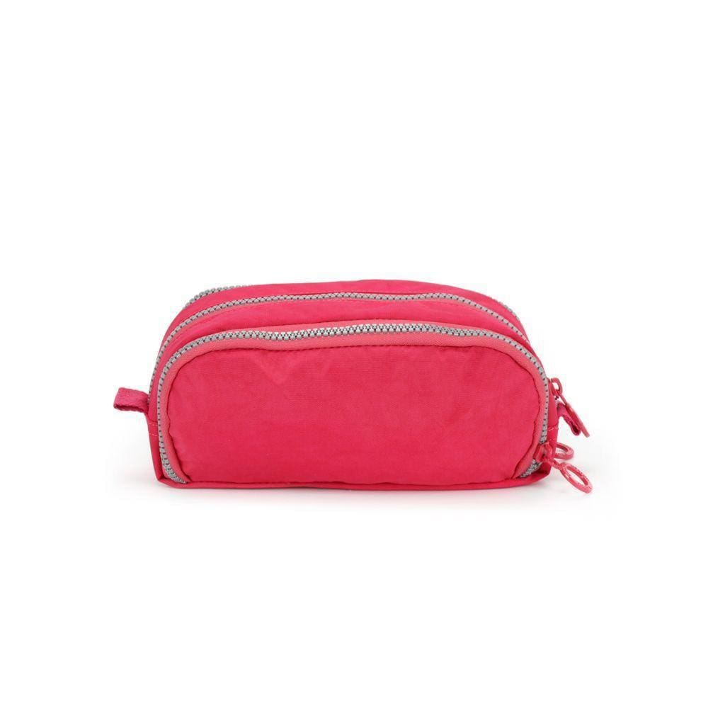 Estojo Escolar Triplo Up4You Rosa-Pink