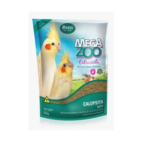 Mega Zoo Extrusada Calopsita Soft 350 g