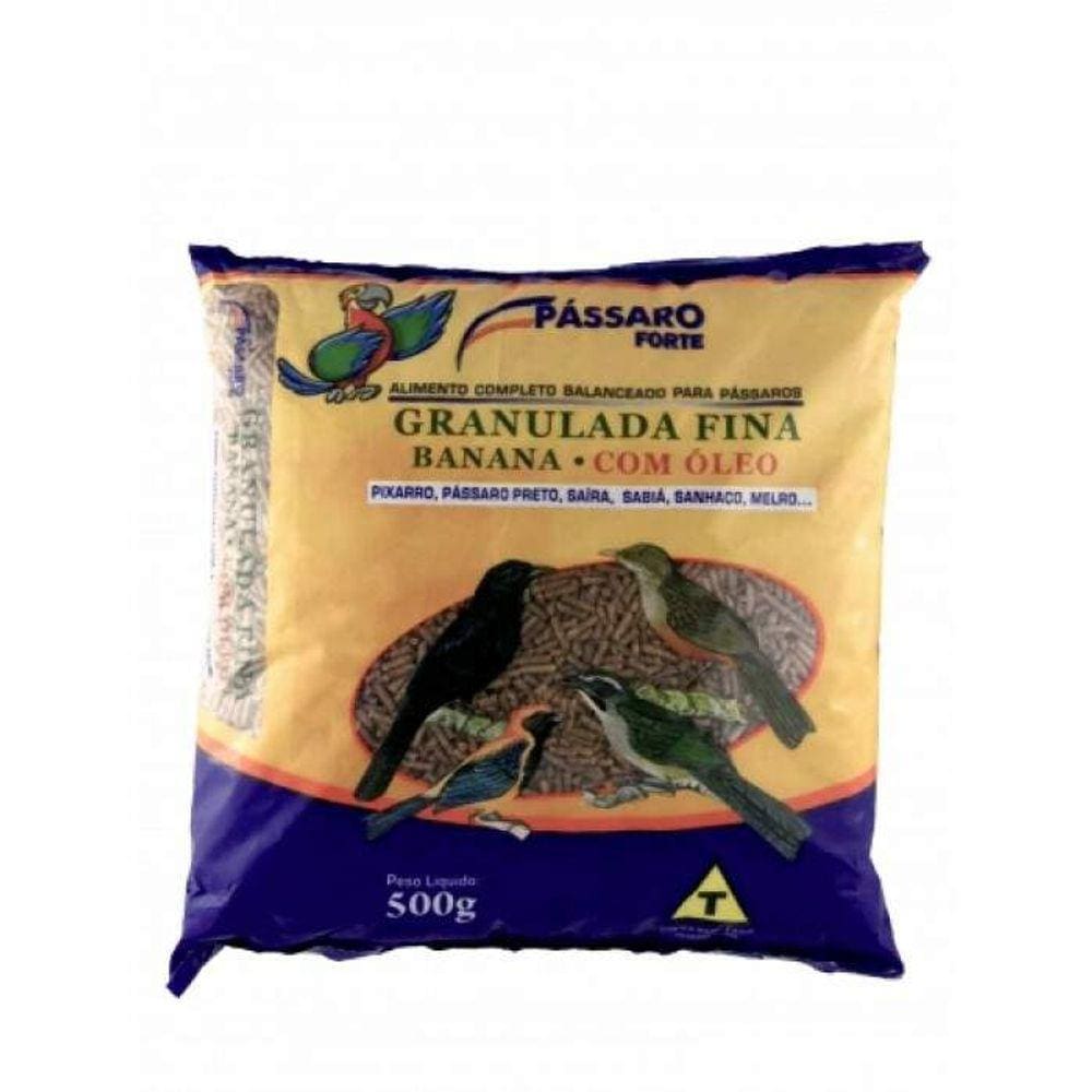 Forte Granulada de Banana c/Óleo 500 g