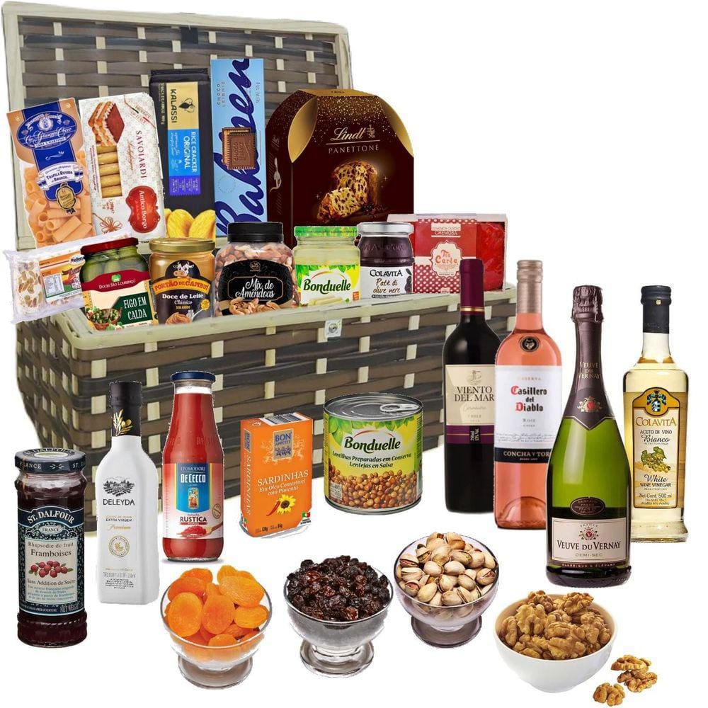 Cesta De Natal Provença Premium 25 Itens Selecionados