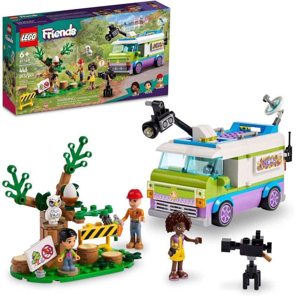 Lego Set Lego Friends 41749 Carrinha De Imprensa 446 Peças