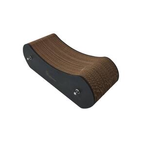 Arranhador Gatos Papelão Afiar Unhas Cama U Anti Stress Mdf