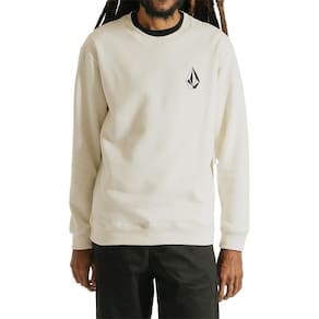 Moletom Volcom Careca Iconic Stone WT24 Masculino Off White