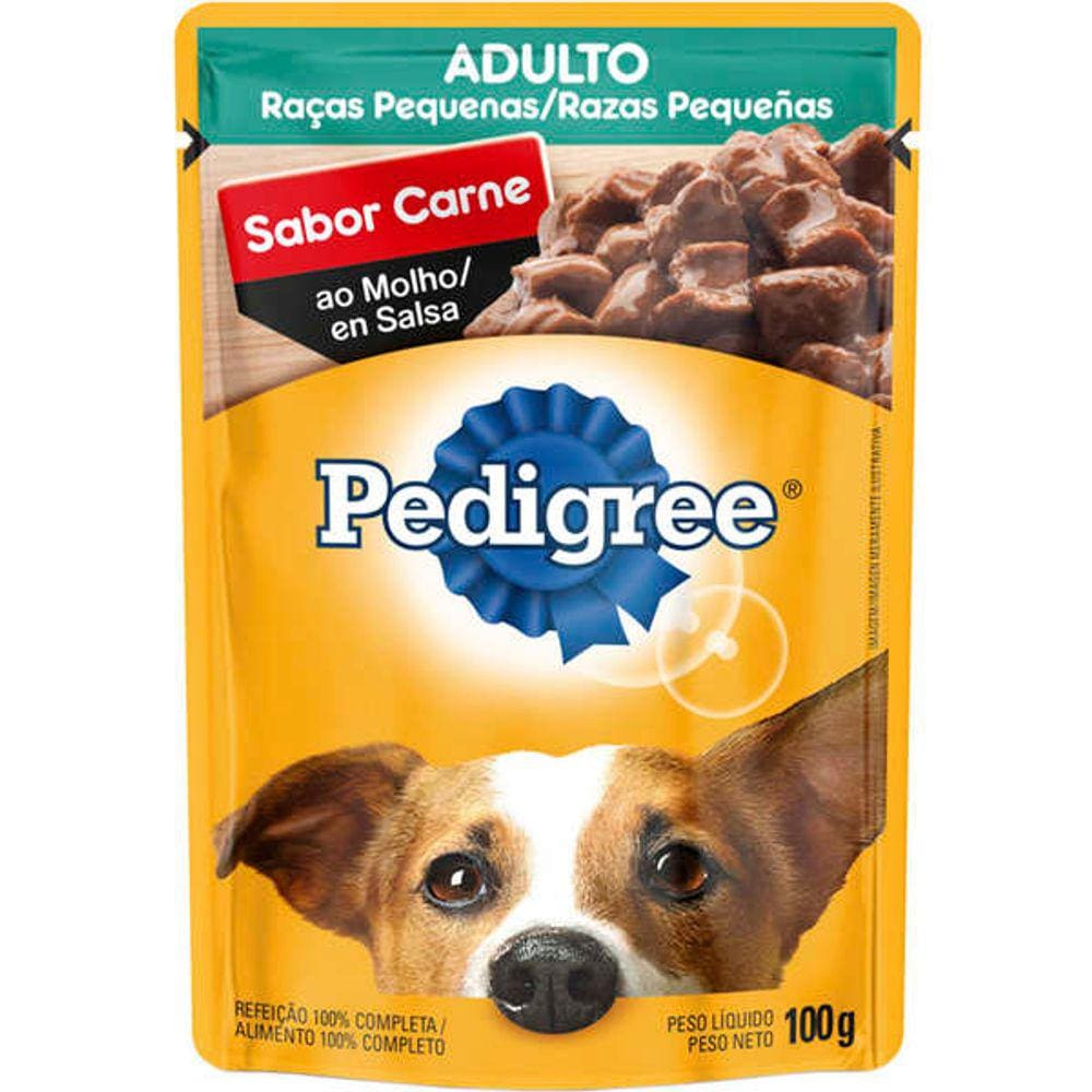 Pedigree Sache Carne Raças Peq. 100 g