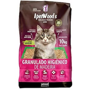 Areia Hig. Ipetwoods 10 Kg - Madeira