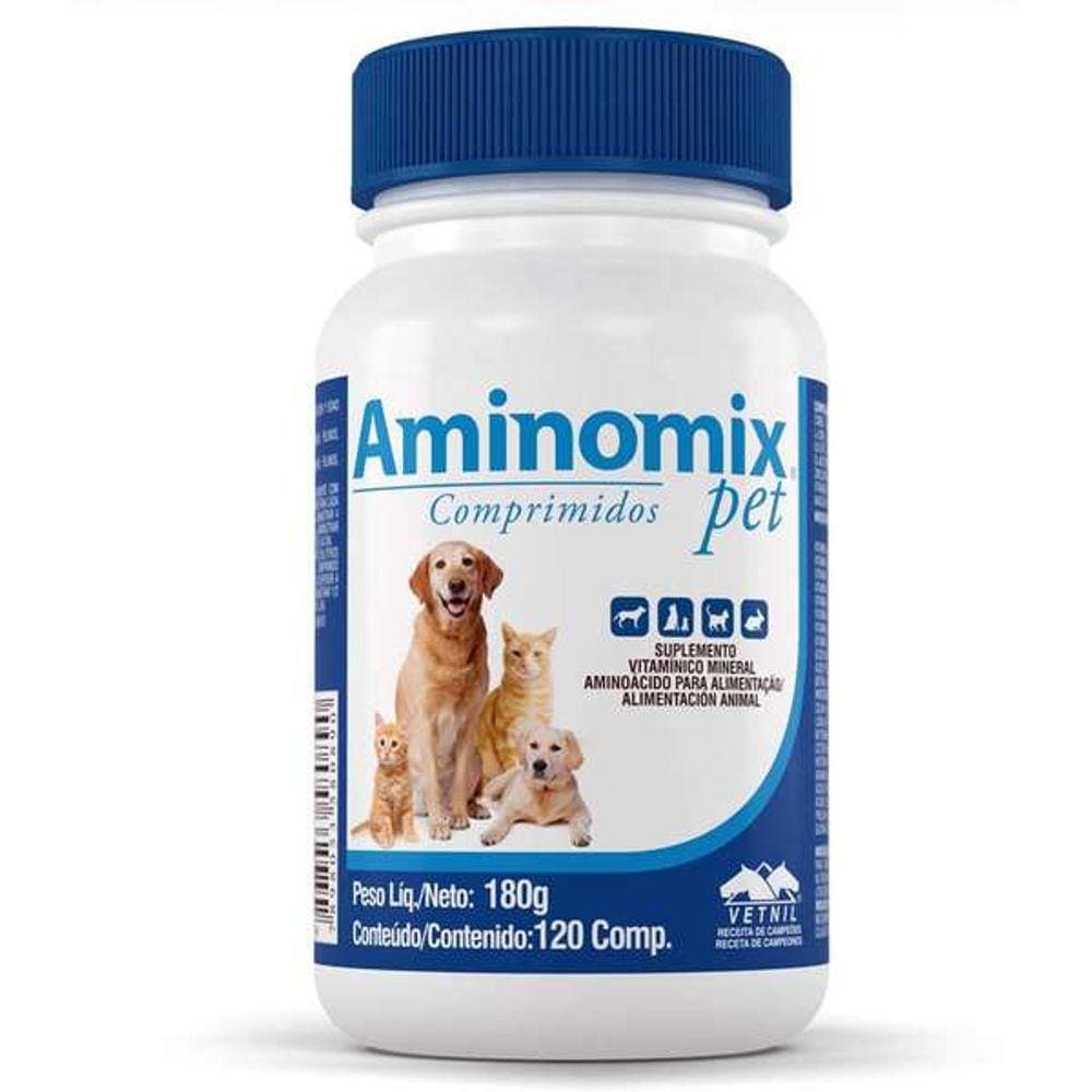 Vetnil Aminomix Pet 120 Comp
