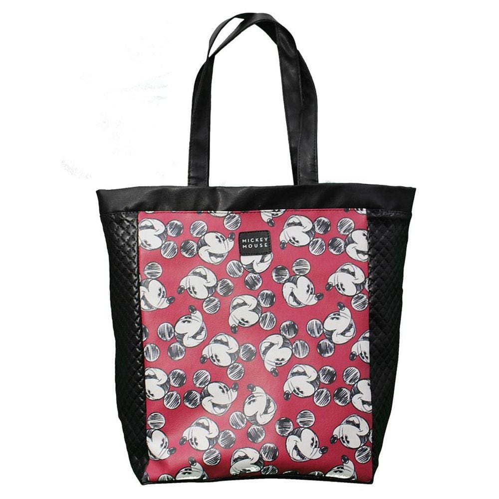 Mickey Mouse Bolsa De Shopping Preta Multiuso Oficial Disney