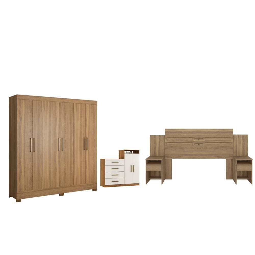 Conjunto Quarto de Casal Completo Ferrara