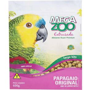 Mega Zoo Arara/Papagaio Large Bits (AM16) 600 g