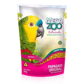 Mega Zoo Arara/Papagaio Reg. Bits (AM16) 600 g