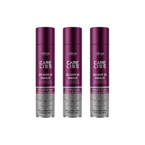 Secante De Esmalte Care Liss Oleo De Cravo 400Ml - Kit C/3Un
