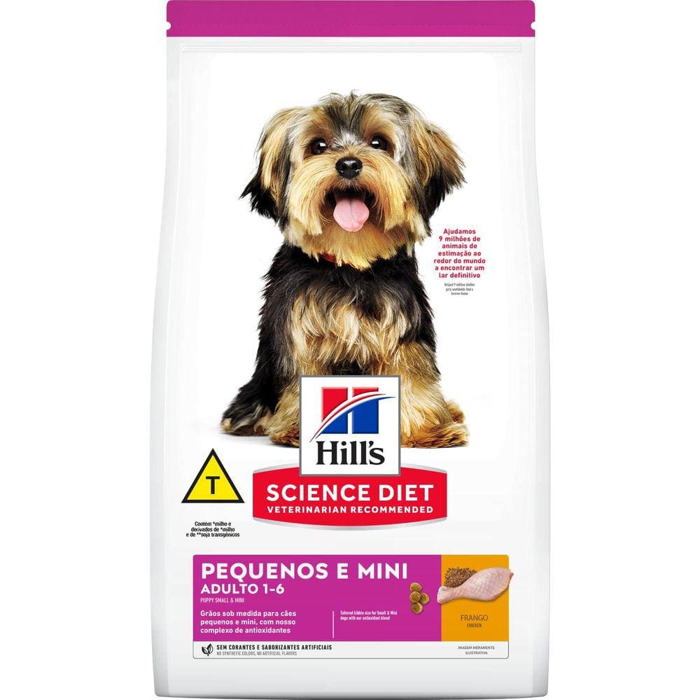 Hill`s Caes Adulto Pequenos e Mini 1-6 2,4 kg