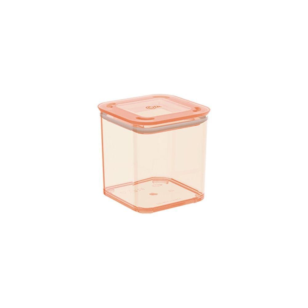 Pote Hermético Coza Modo Capacidade 580ml Cor Laranja Crush