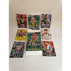 Brasileirão 2024 Card Game Fc Fcm 24 Kit 50 Pacotes 4 Cards