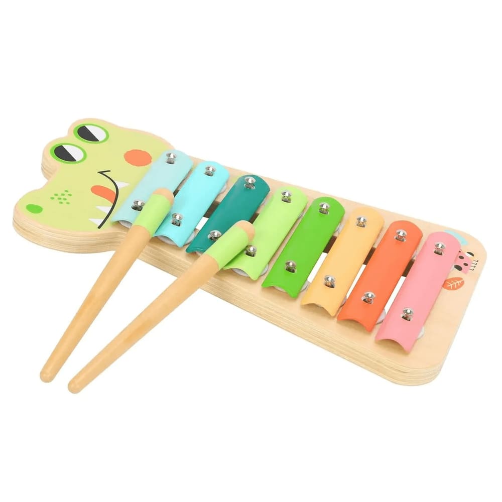 Xilofone Infantil Madeira - Jacaré Tooky Toy