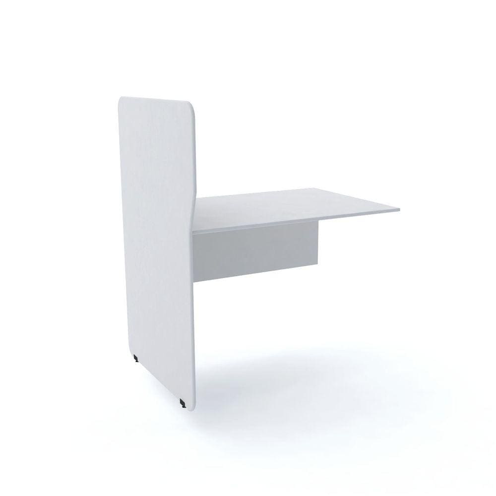 Baia P/ Atendimento Simples Contínua Pandin Maxxi - Cinza