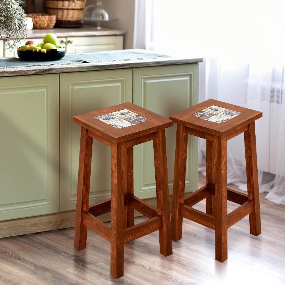 2 Banquetas Altas Imbuia SearSling Quality