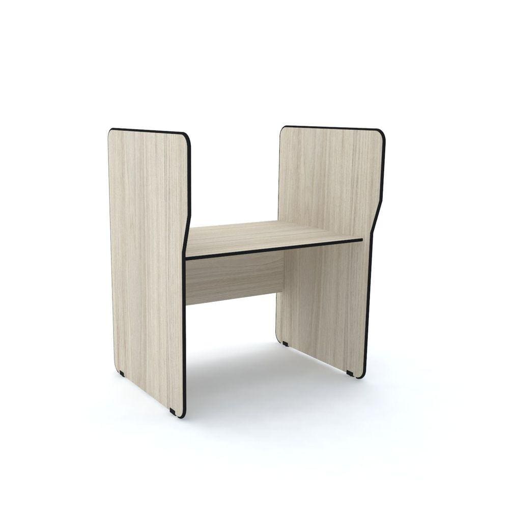 Baia P/ Atendimento Simples Inicial Pandin Maxxi - Nogueira/Preto