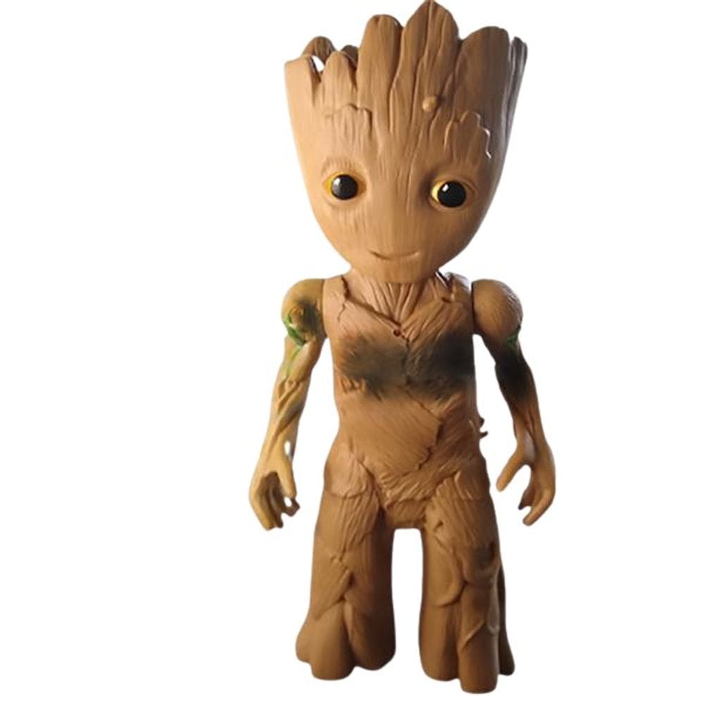 Brinque Boneco Action Figure Vingadores Groot Árvore 27Cm 11