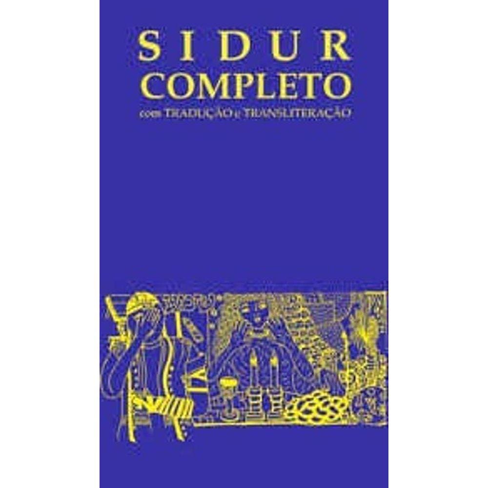 Livro Sidur Completo - Com Tradução E Transliteração