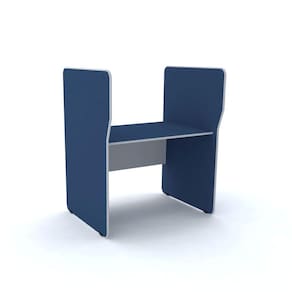 Baia P/ Atendimento Simples Inicial Pandin Maxxi - Azul/Cinza