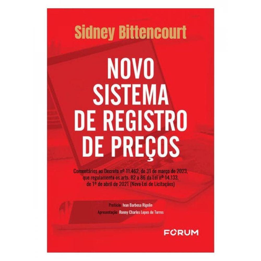 Novo Sistema De Registro De Preços