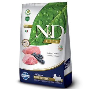 N&D Prime Caes Adultos Cordeiro Mini 800g
