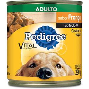 Pedigree Lata Frango Cozido ao Molho 290 g