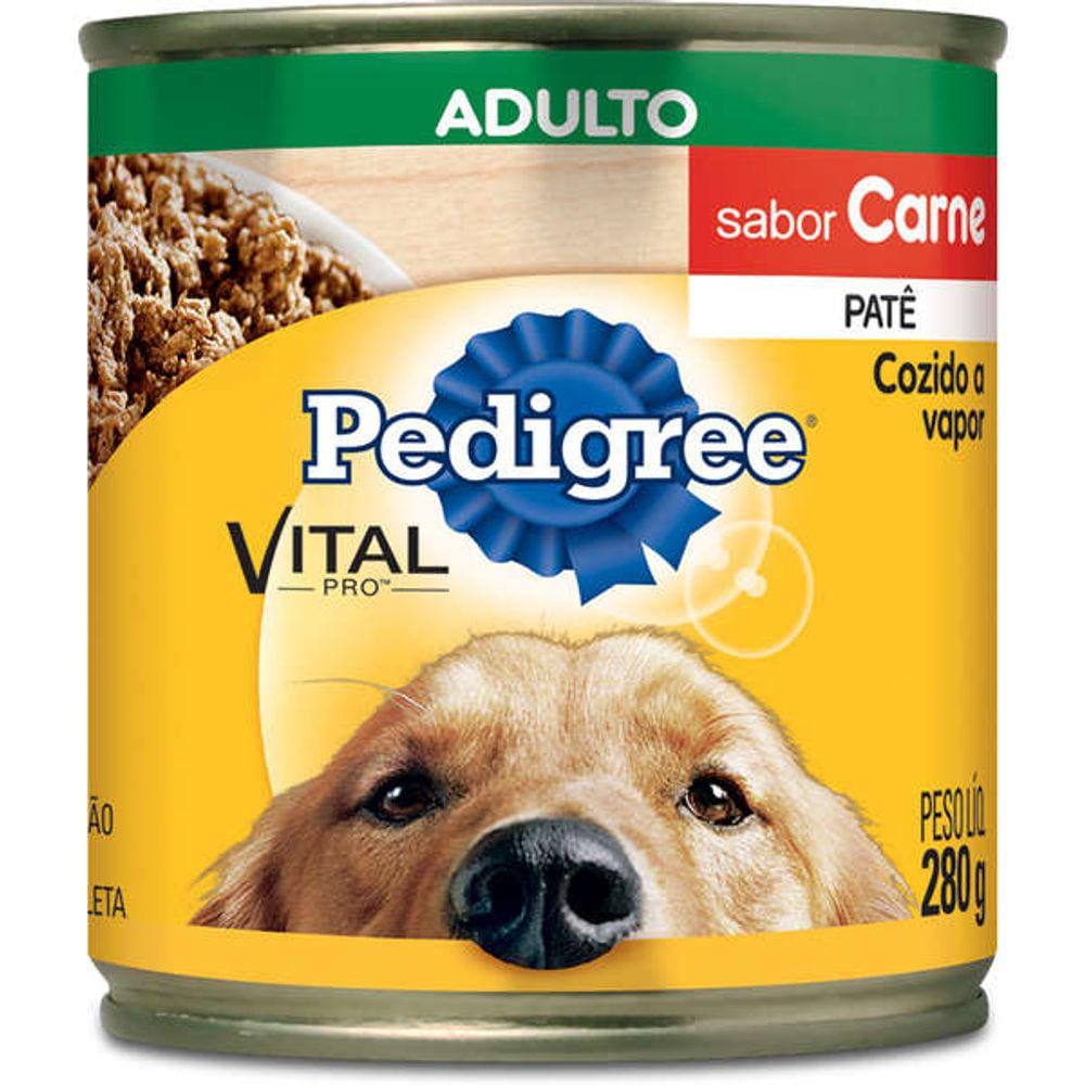 Pedigree Lata Carne Patê 280 g