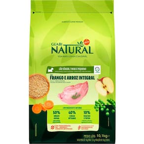 Guabi Natural Caes Senior Mini Frango/Arroz 10,1Kg