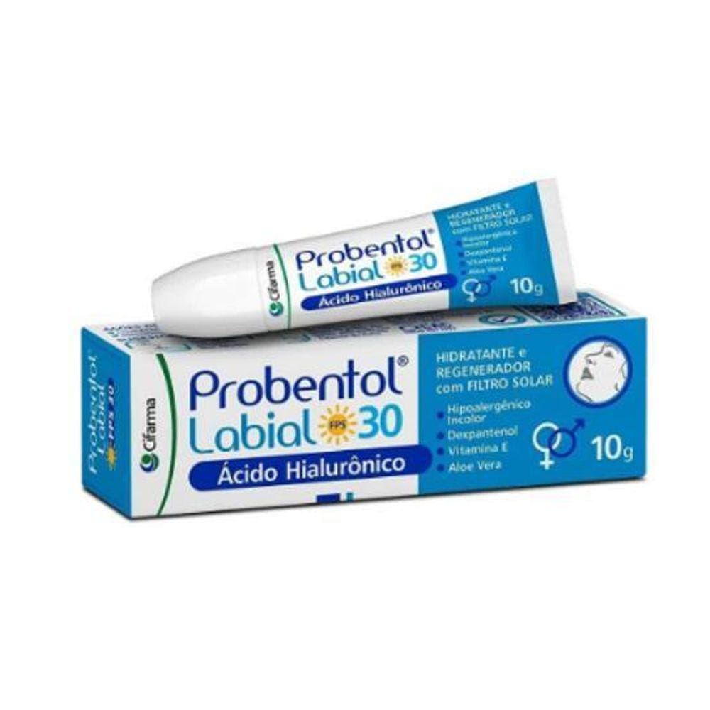 Regenerador E Hidratante Labial Probentol Fps 30 10G