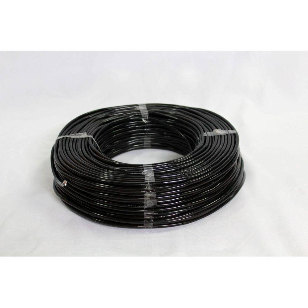 Fio Cabo Flexível 1,5 Mm 100 Metros Preto