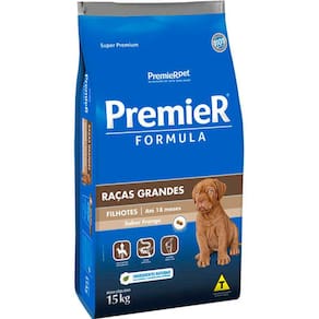 Premier Caes Fil. Raças Grandes 15 Kg