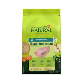Guabi Natural Gatos Ad.Castr.Frango/Arroz 7,5Kg