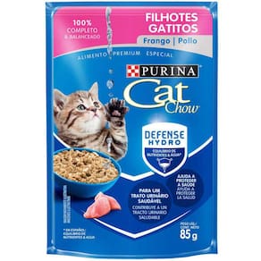 Cat Chow Sache Filh. Frango 85 g