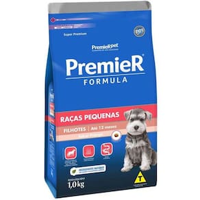 Premier Caes Fil. Raças Pequenas 1 Kg
