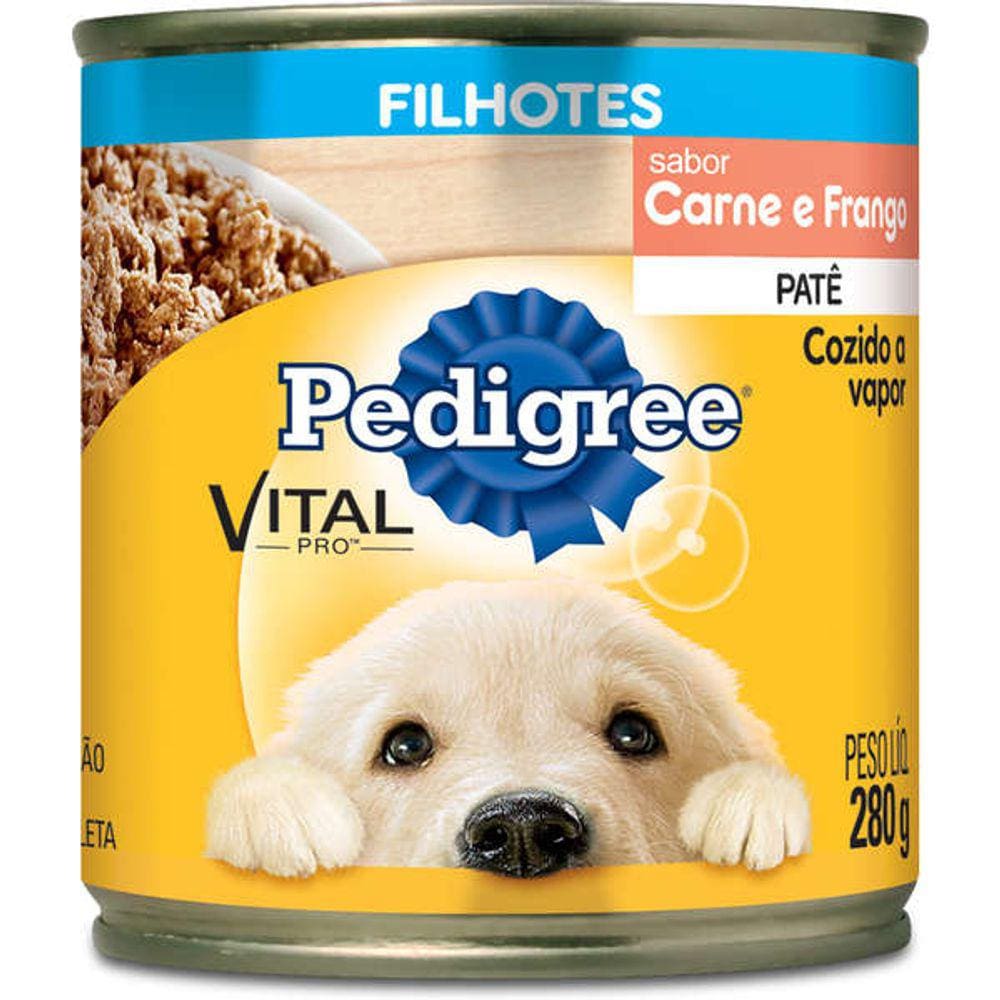 Pedigree Lata Junior Carne/Frango 280 g
