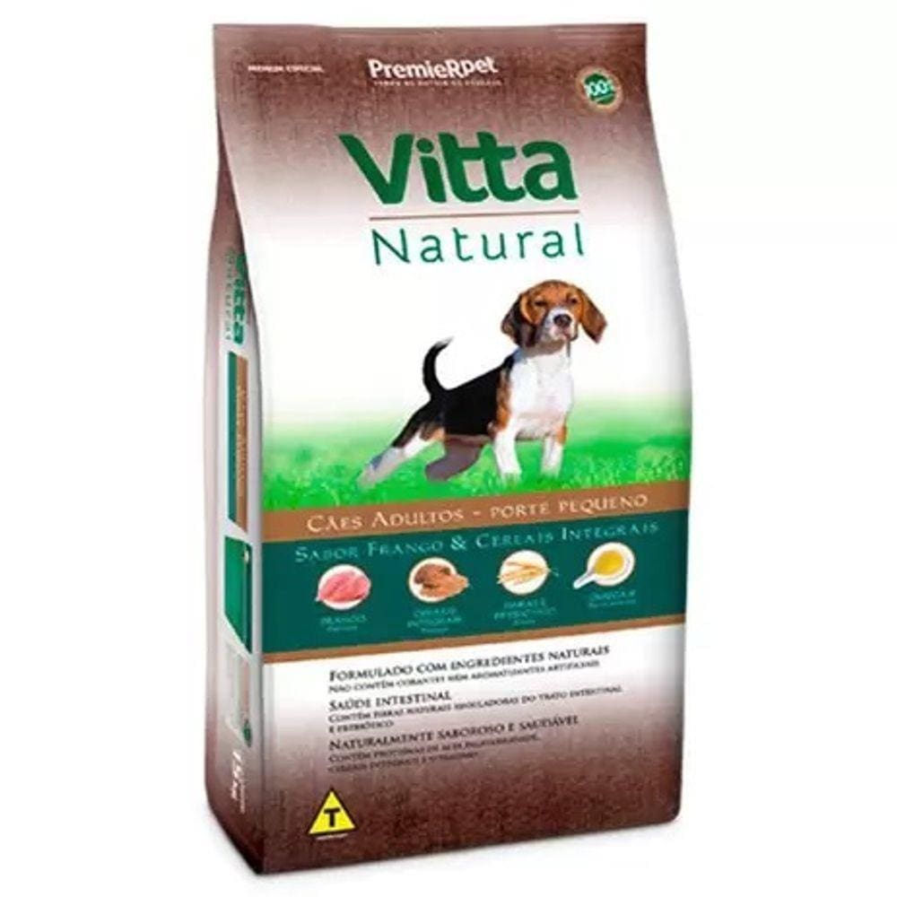 Vitta Natural Caes Adulto Peq.Porte 3 kg