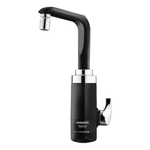 Torneira Eletrônica De Parede Essence Preto 220V Lorenzetti