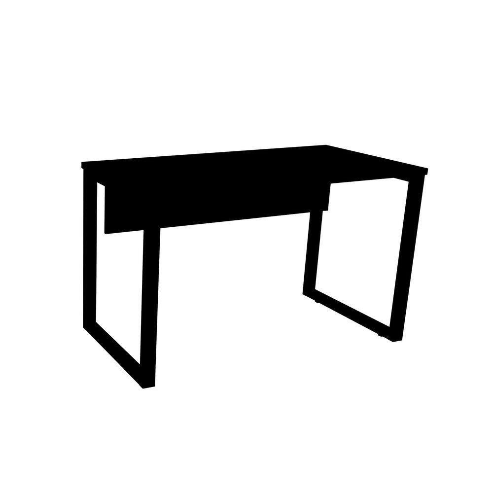 Mesa P/ Escritório 150X60 Pandin P25tub - Preto