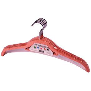 Cabide Veludo Vizapi Adulto Velvet C/ 5 42X22Cm Camisa Rosa Pale