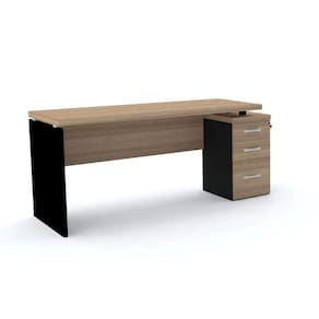 Mesa P/ Escritório 3 Gavetas Pandin Pe40 - Naturalle